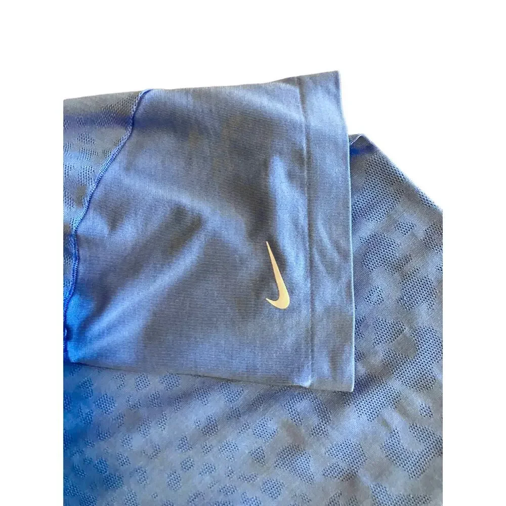 Nike Women's Blue Dri-Fit Activewear Running Top 100% Nylon | Size L